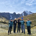 Accopata Camp on the Lares trek route to Machu Picchu