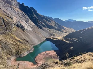 Ancascocha Lagoon, an impressive high Andean lake