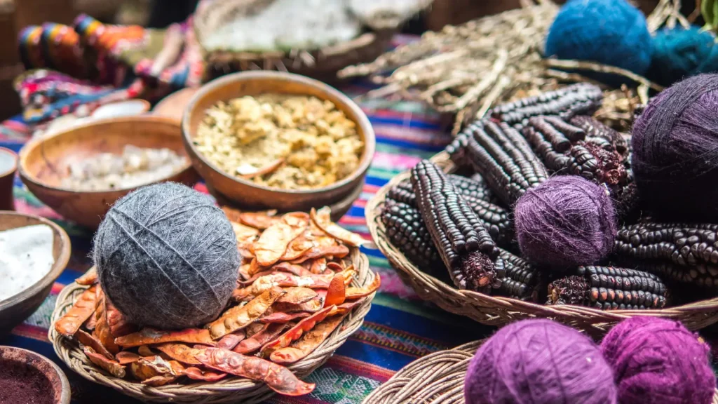 Andean Cultural Ingredients corn yarn spices