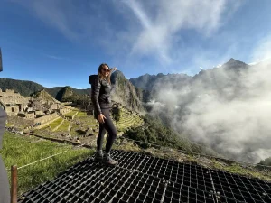 Arrived to Machu Picchu
