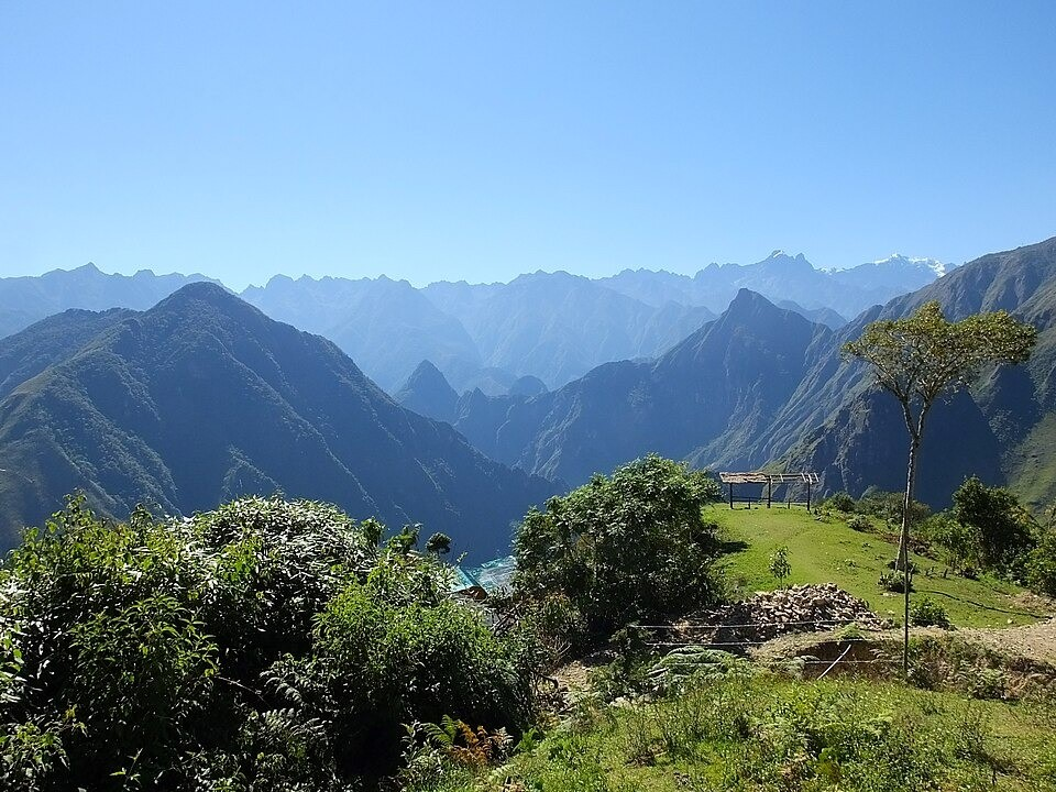 Beautiful Machu Picchu View from Llactapata Campsite