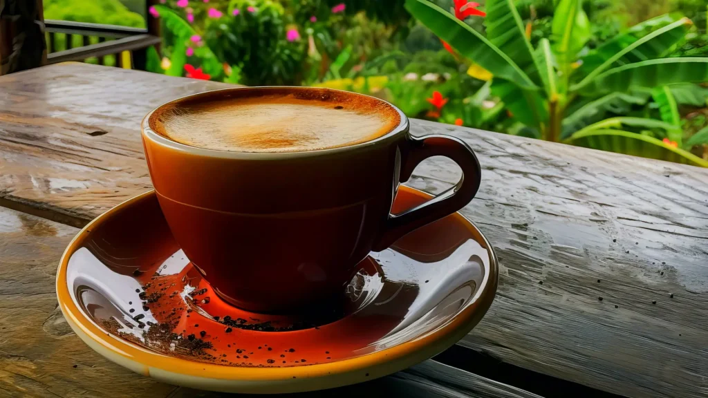 Coffee Fields in the Peruvian Andes