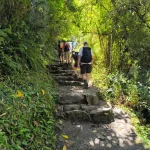 Hike after visiting the Inca site of Wiñay Wayna
