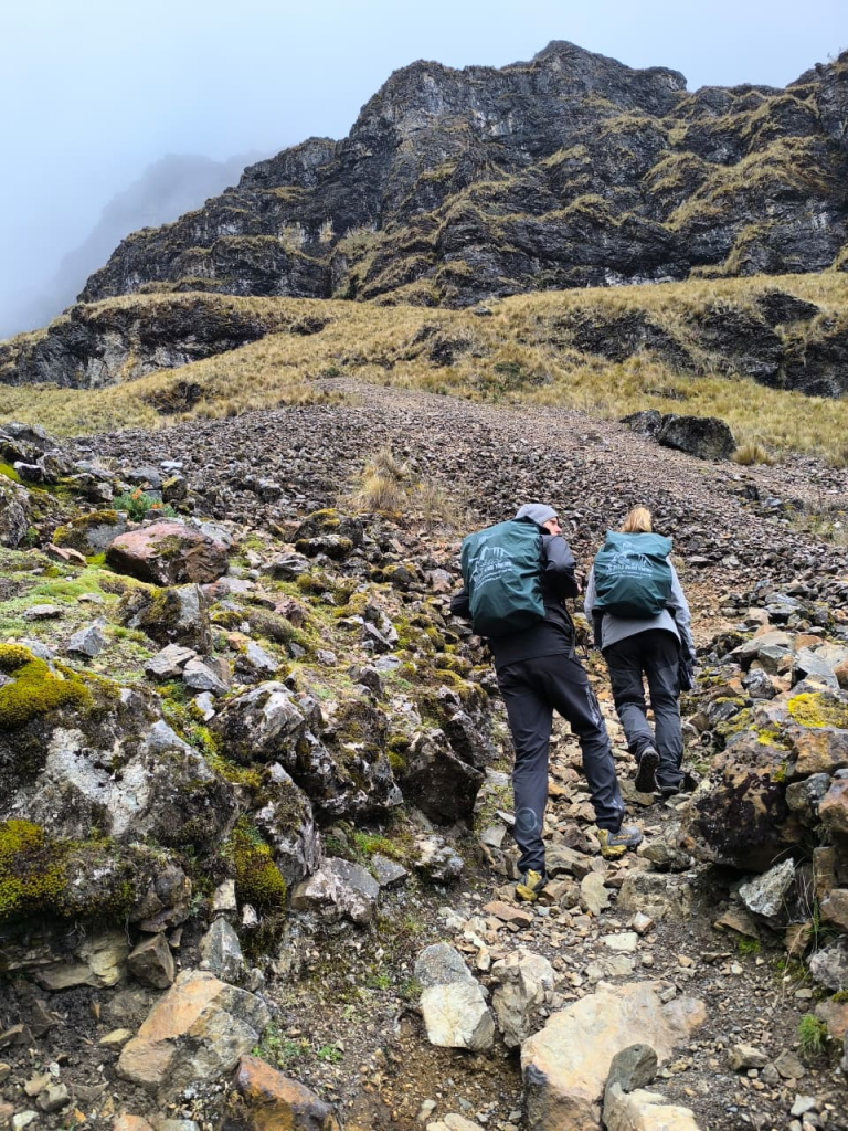 Hiking Trail in Peru The Trail from Lares to Machu Picchu