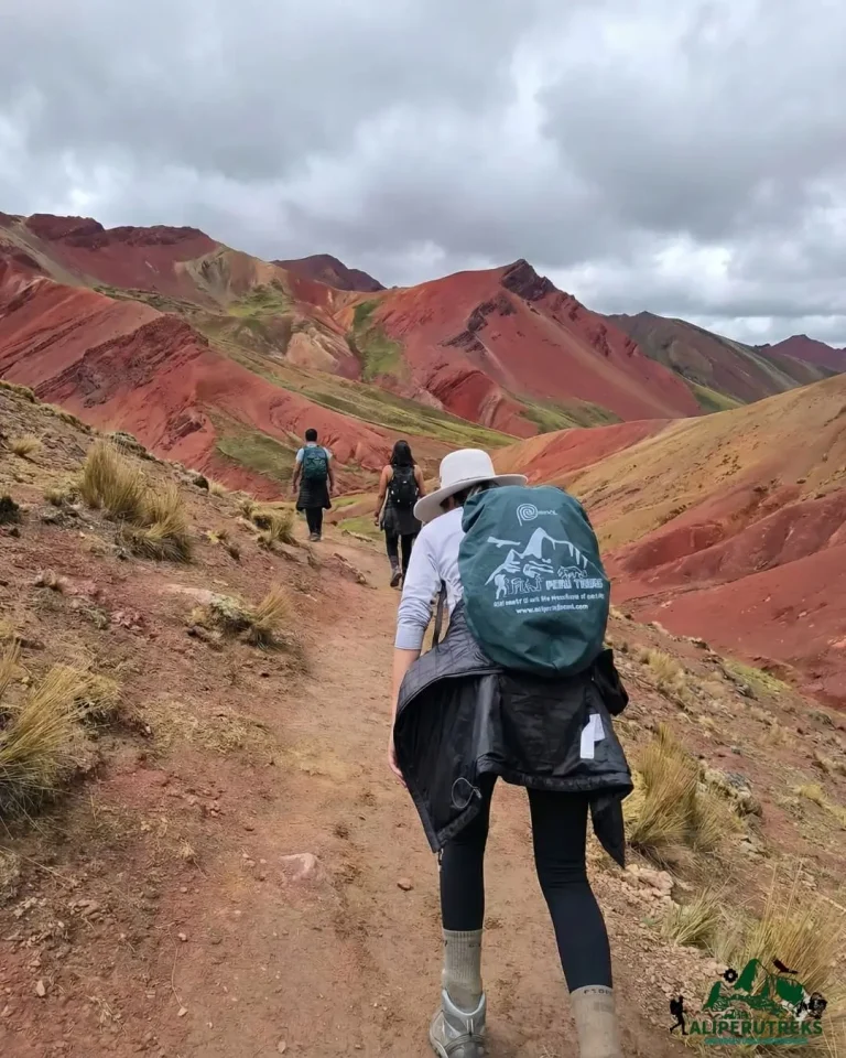 Hiking the Scenic Trail to the Red Valley