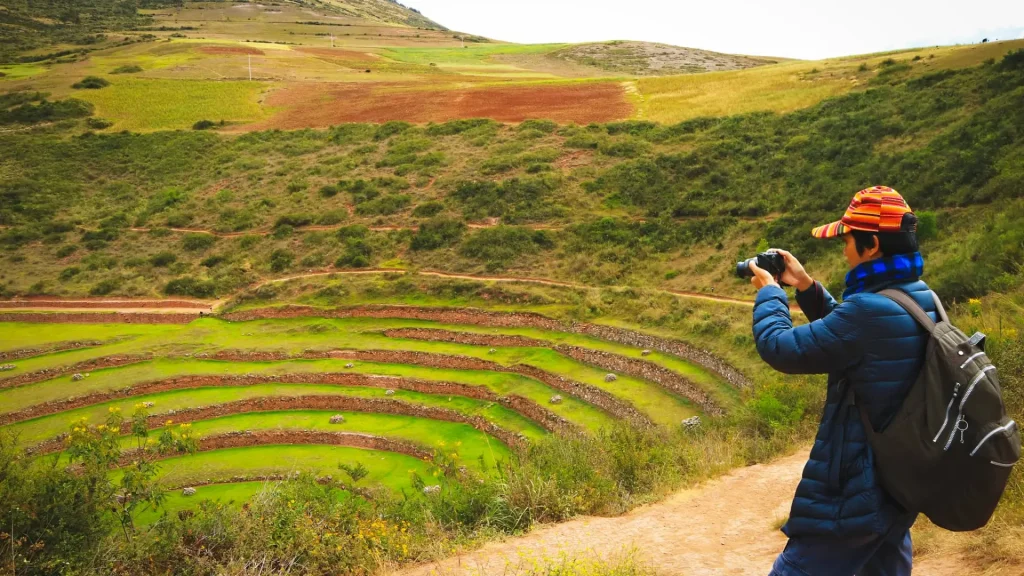 Inca Agricultural Innovation traveler at Moray