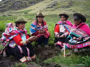 Indigenous women facing climate change in Peru