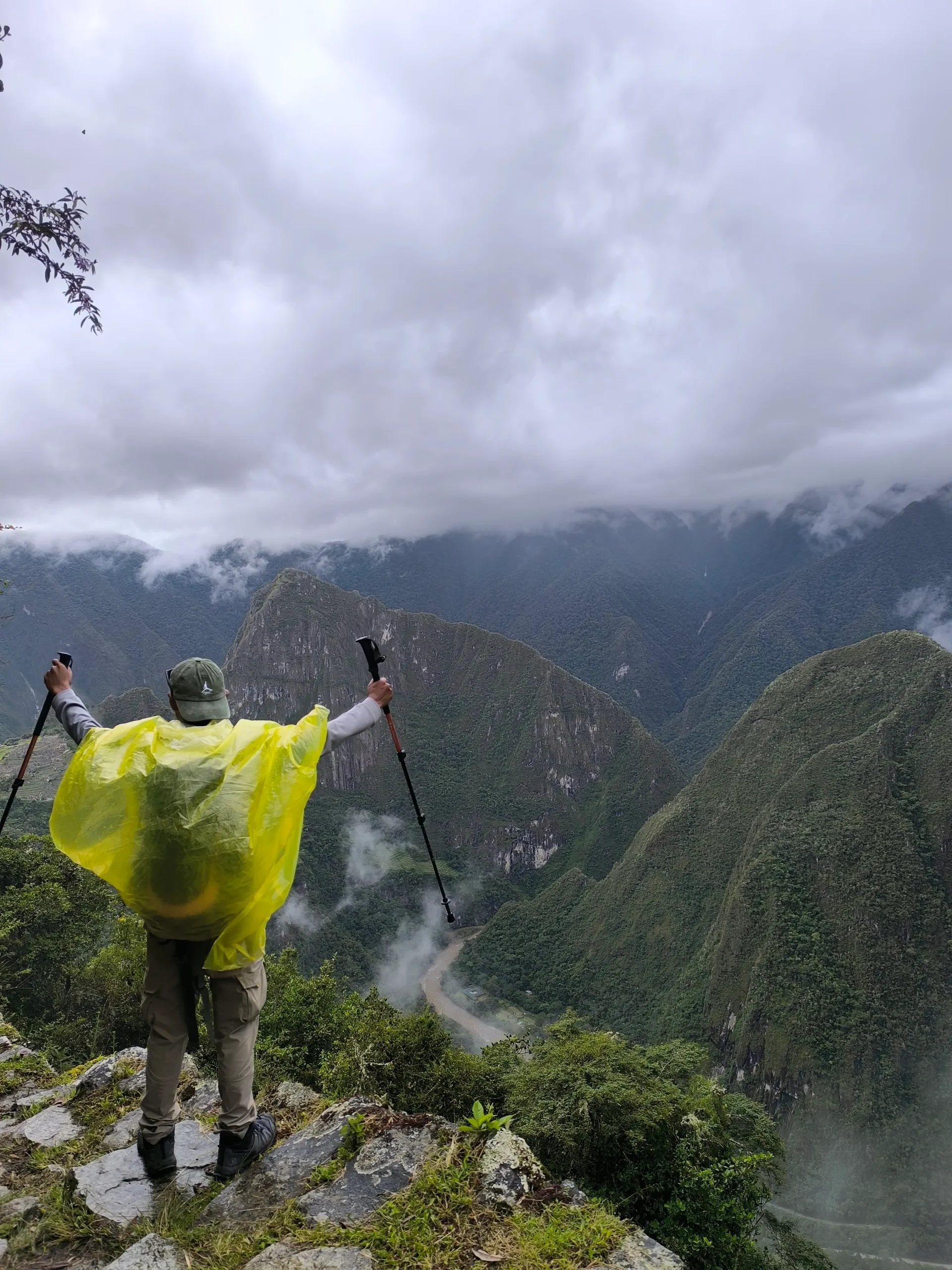 Machu Picchu is known for its changeable weather and frequent rain, even during the dry season