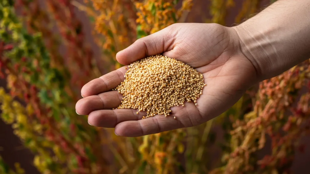 Peruvian Superfoods quinoa harvest