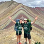 Rainbow Mountain and red valley