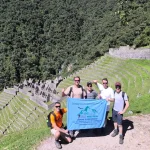The Wiñay Wayna archaeological site, a key stop on the Inca Trail to Machu Picchu.