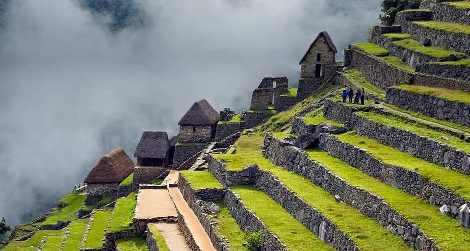 The agricultural terraces themselves