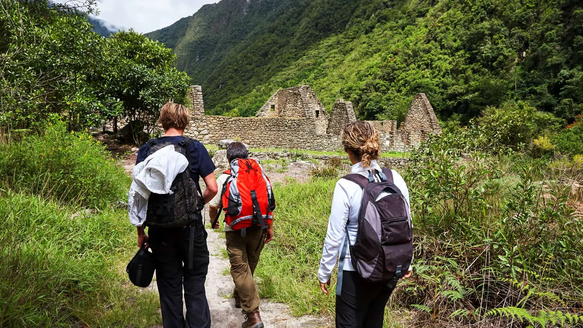 The archaeological ruins of Choquequirao in Peru