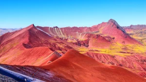 The stunning Red Valley landscape of Palccoyo