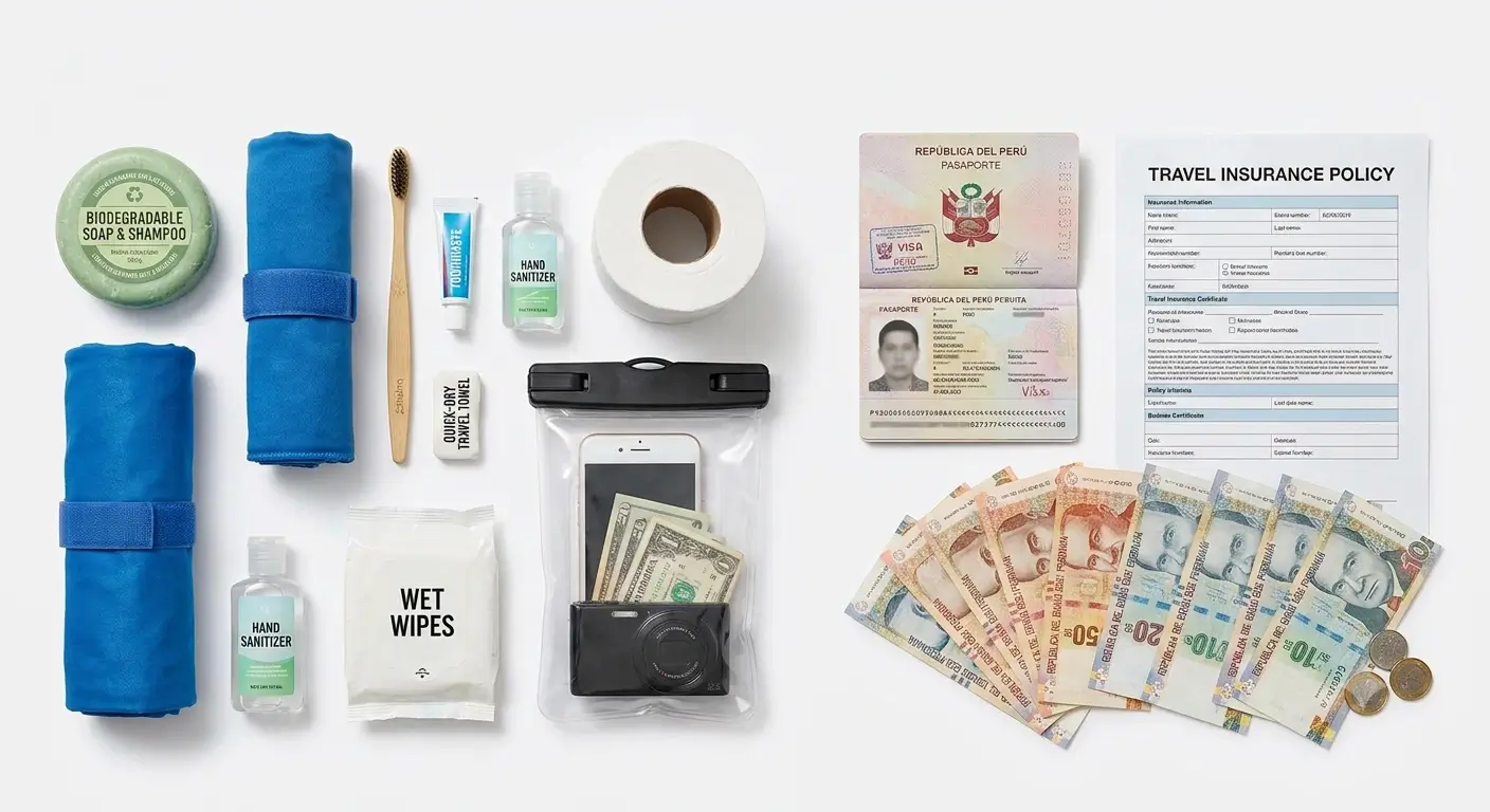 Toiletries & Personal Care - Documents & Money