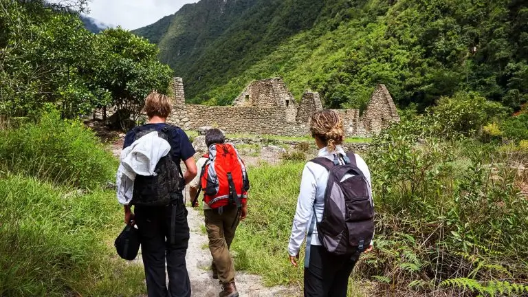 Trekking to machu picchu