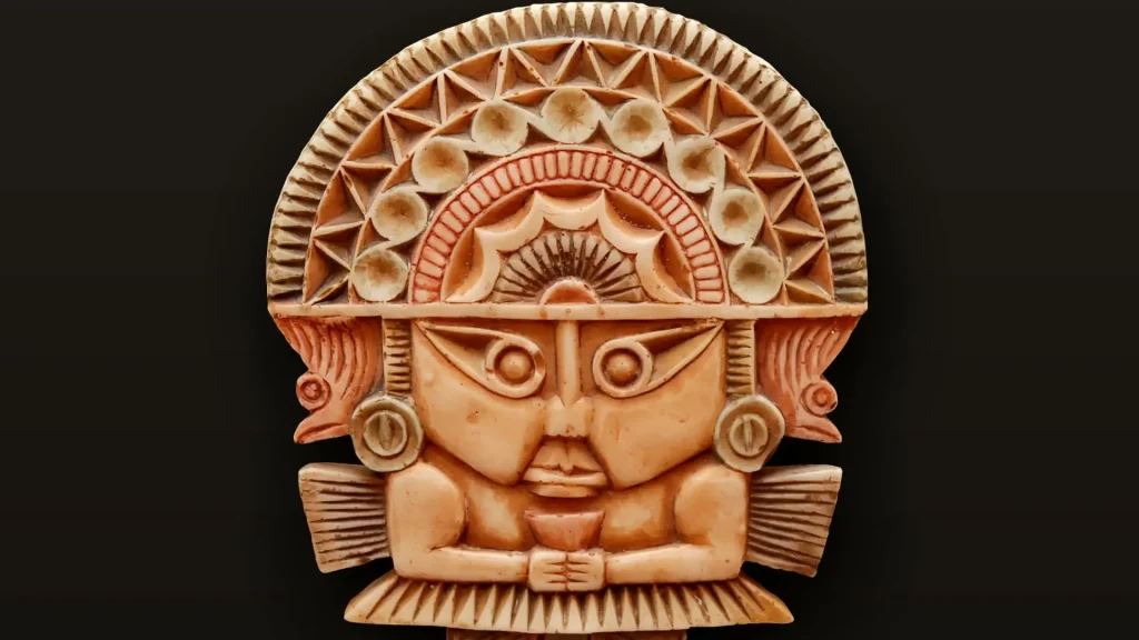 Tumi, a ceremonial knife used by various pre-Columbian cultures in ancient Peru