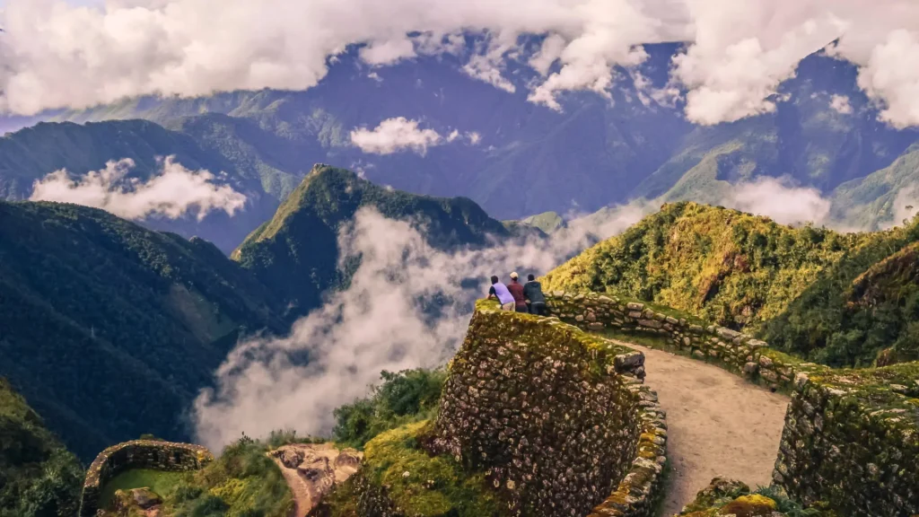 Panoramic View on the Inca Trail