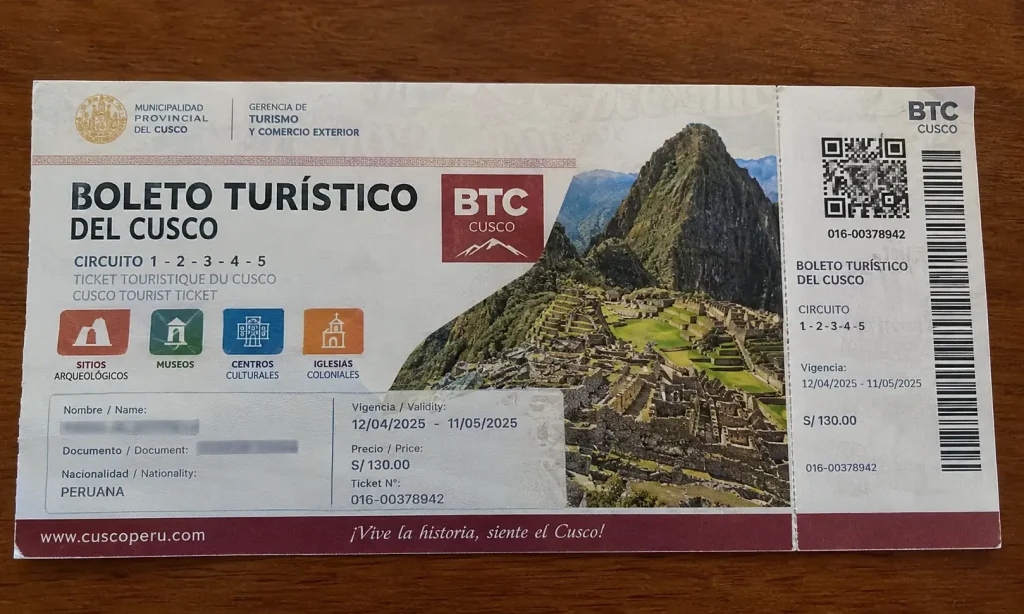 Cusco Tourist Ticket (Boleto Turístico): What It Covers and What It Doesn’t