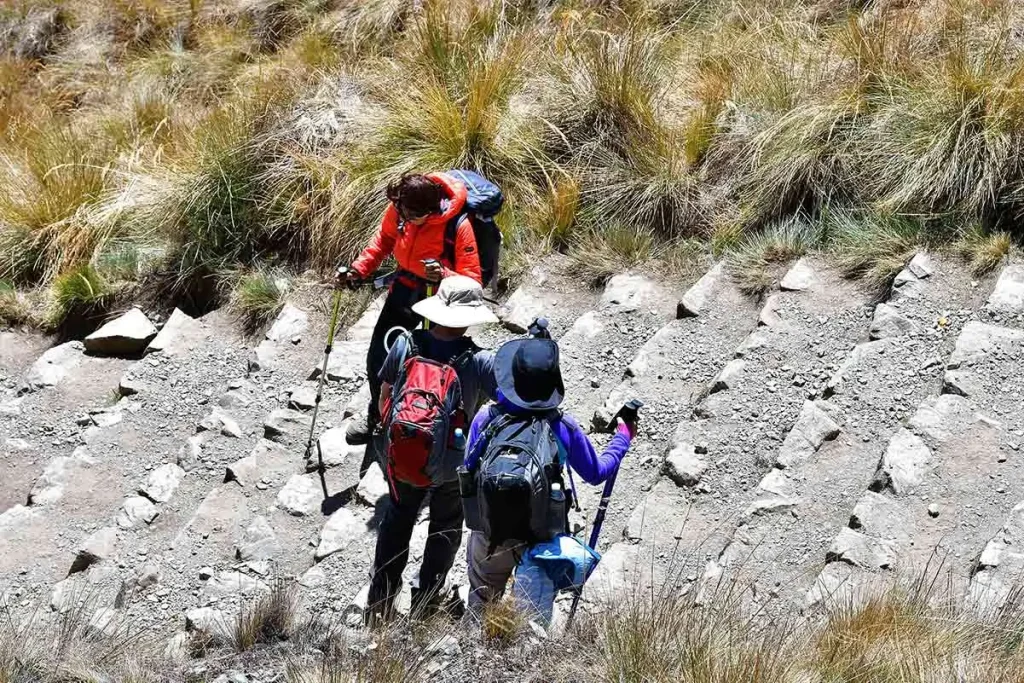 Dry season along the Inca Trail