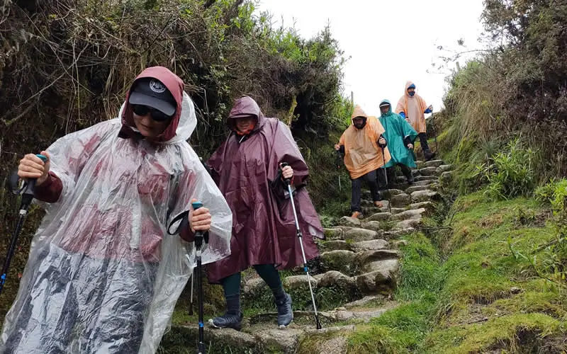 Wet season along the Inca Trail